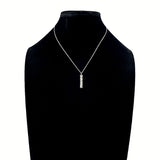 TIFFANY&Co. Necklace Notes Silver925/diamond Silver Women Second hand