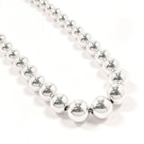 TIFFANY&Co. Necklace Graduated ball hardware Silver925 Silver Women Second hand