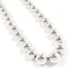 TIFFANY&Co. Necklace Graduated ball hardware Silver925 Silver Women Second hand