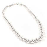 TIFFANY&Co. Necklace Graduated ball hardware Silver925 Silver Women Second hand