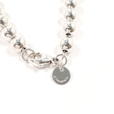 TIFFANY&Co. Necklace Graduated ball hardware Silver925 Silver Women Second hand