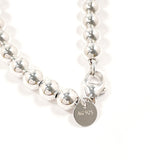 TIFFANY&Co. Necklace Graduated ball hardware Silver925 Silver Women Second hand