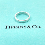 TIFFANY&Co. Ring Notes Narrow New York Silver925 #US 4 1/4 Silver Women Second hand