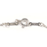 TIFFANY&Co. Necklace Infinity cross Elsa Peretti Silver925 Silver Women Second hand