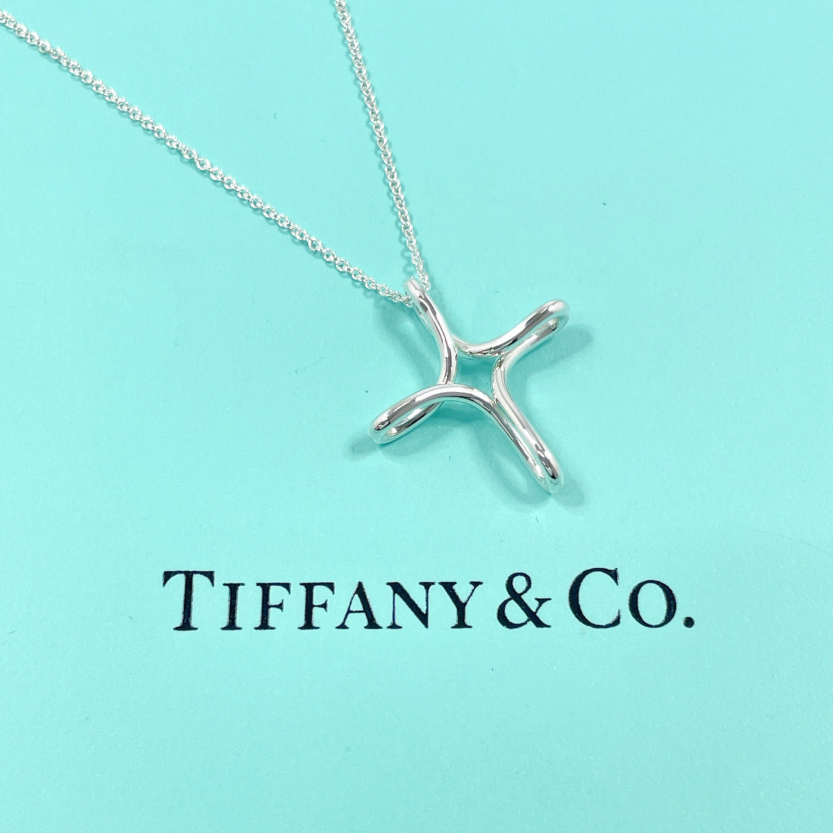 Tiffany Infinity Necklace Elsa Peretti Tiffany Cross Elsa Peretti