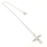 TIFFANY&Co. Necklace Infinity cross Elsa Peretti Silver925 Silver Women Second hand