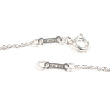 TIFFANY&Co. Necklace Infinity cross Elsa Peretti Silver925 Silver Women Second hand