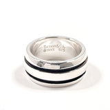 TIFFANY&Co. Ring Grooved double line Silver925 #US 5 1/2 Silver unisex Second hand