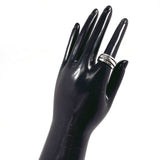 TIFFANY&Co. Ring Grooved double line Silver925 #US 5 1/2 Silver unisex Second hand