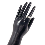 TIFFANY&Co. Ring Love & kiss Paloma Picasso Silver925 #US 4 3/4 Silver Women Second hand