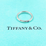TIFFANY&Co. Ring Stacking band ring Elsa Peretti Silver925/Pink Sapphire #US 6 Silver Silver Women Second hand