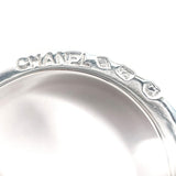 CHANEL Ring Logo vintage Silver925 #US 6 Silver Women Second hand