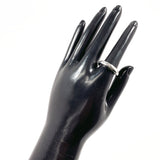 CHANEL Ring Logo vintage Silver925 #US 6 Silver Women Second hand