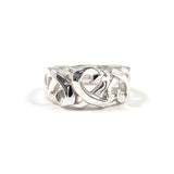 TIFFANY&Co. Ring Triple rubbing heart Paloma Picasso Silver925 #US 5 1/4 Silver Women Second hand