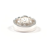 TIFFANY&Co. Ring Triple rubbing heart Paloma Picasso Silver925 #US 5 1/4 Silver Women Second hand