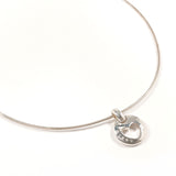 TIFFANY&Co. Necklace Pierced Heart Silver925 Silver Women Second hand