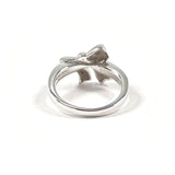 TIFFANY&Co. Ring ribbon Silver925 #US 4 1/2 Silver Women Second hand