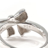 TIFFANY&Co. Ring ribbon Silver925 #US 4 1/2 Silver Women Second hand