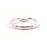 TIFFANY&Co. Ring Curved bundling Elsa Peretti Silver925 #US 6 1/4 Silver Women Second hand