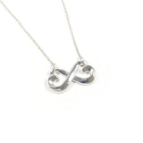 TIFFANY&Co. Necklace Double rubbing heart Paloma Picasso Silver925 Silver Women Second hand