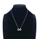 TIFFANY&Co. Necklace Double rubbing heart Paloma Picasso Silver925 Silver Women Second hand