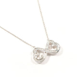 TIFFANY&Co. Necklace Double rubbing heart Paloma Picasso Silver925 Silver Women Second hand