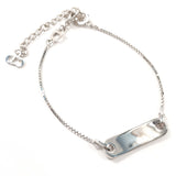 Christian Dior bracelet with logo vintage metal Silver Women Second hand
