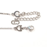 Christian Dior bracelet with logo vintage metal Silver Women Second hand