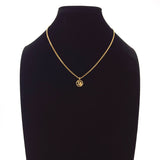 Christian Dior Necklace logo vintage metal gold Women Second hand
