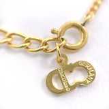 Christian Dior Necklace Heart logo vintage metal gold Women Second hand
