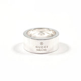 GUCCI Ring logo Silver925 #US 4 3/4 Silver Women Second hand