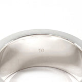 GUCCI Ring logo Silver925 #US 4 3/4 Silver Women Second hand