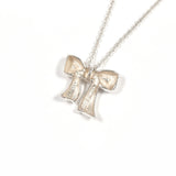 TIFFANY&Co. Necklace ribbon Silver925 Silver Women Second hand