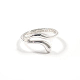 TIFFANY&Co. Ring Freeform teardrop Elsa Peretti Silver925 #US 5 Silver Women Second hand