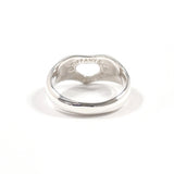 TIFFANY&Co. Ring Open heart Elsa Peretti Silver925 #US 5 3/4 Silver Women Second hand