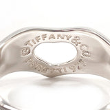 TIFFANY&Co. Ring Open heart Elsa Peretti Silver925 #US 5 3/4 Silver Women Second hand