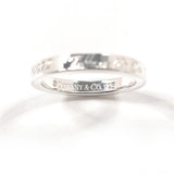 TIFFANY&Co. Ring Notes Narrow New York Silver925 #US 4 3/4 Silver Women Second hand