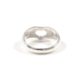 TIFFANY&Co. Ring Open heart Elsa Peretti Silver925 #US 5 1/2 Silver Women Second hand