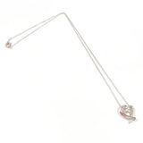 TIFFANY&Co. Necklace Rubbing Heart LOVE Paloma Picasso Silver925/enamel Silver Silver Women Second hand