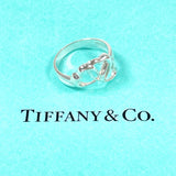 TIFFANY&Co. Ring Triple heart Silver925 #US 5 1/2 Silver Women Second hand