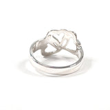 TIFFANY&Co. Ring Triple heart Silver925 #US 5 1/2 Silver Women Second hand