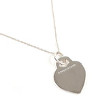 TIFFANY&Co. Necklace Heart tag Return to Silver925 Silver Women Second hand