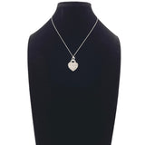 TIFFANY&Co. Necklace Heart tag Return to Silver925 Silver Women Second hand