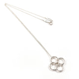 TIFFANY&Co. Necklace Quadro folio Elsa Peretti Silver925 Silver Women Second hand