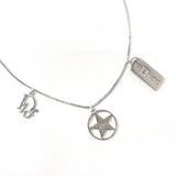 Christian Dior Necklace metal Silver Women Second hand