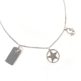 Christian Dior Necklace metal Silver Women Second hand