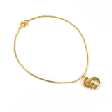 Christian Dior bracelet CD logo metal gold Women Second hand
