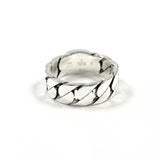 GUCCI Ring Interlocking G Silver925/enamel #US 4 3/4 Silver Silver Women Second hand