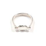TIFFANY&Co. Ring Bean Elsa Peretti Silver925 #US 5 1/2 Silver Women Second hand
