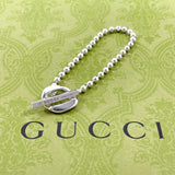 GUCCI bracelet Ball chain Sterling Silver 925 Silver unisex